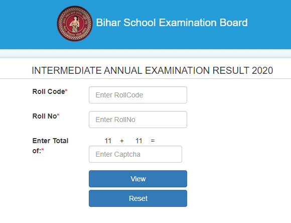 Bihar Board Result Login Image