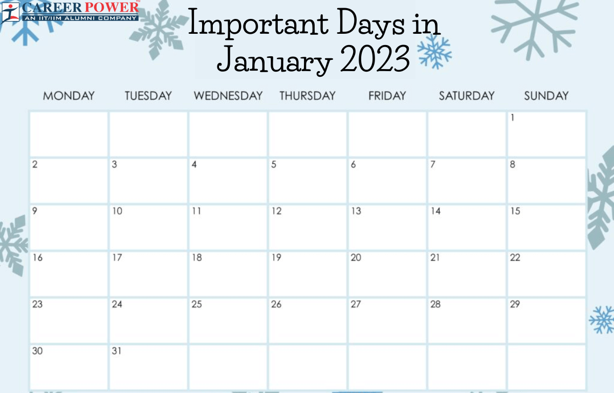 Important Days In January 2025 Calendar