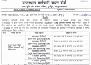 RSMSSB CET Admit Card 2023 Out for 12 Level, CET Download Link_3.1