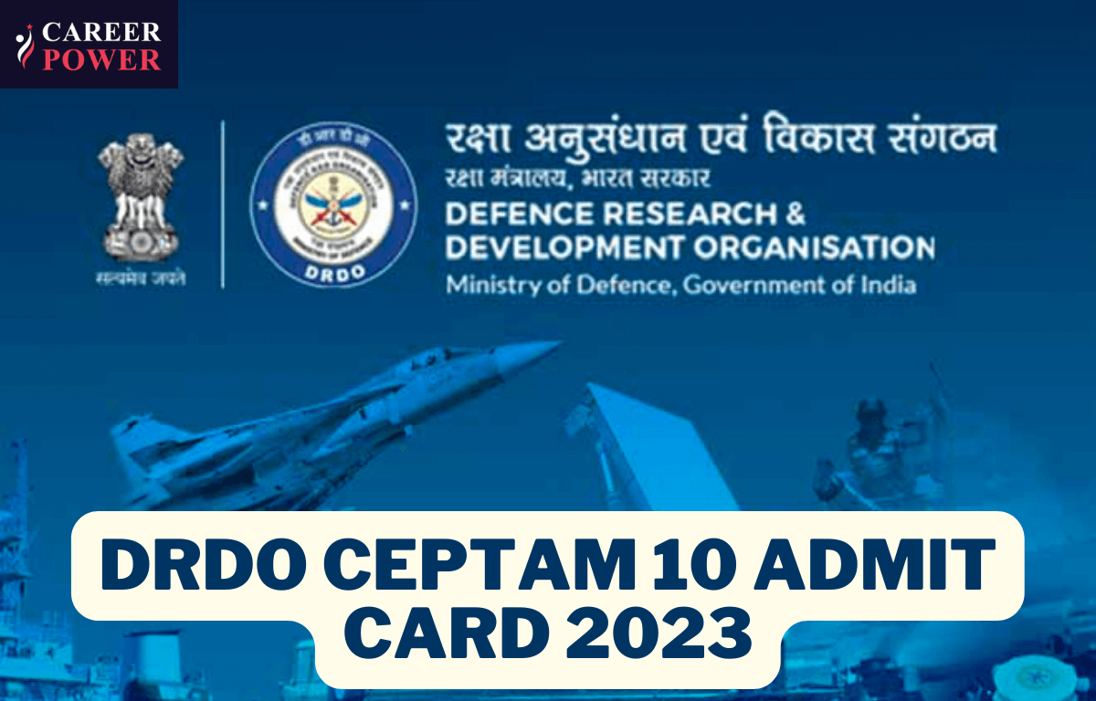 DRDO CEPTAM 10 Admit Card