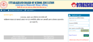 UK DElEd admit card