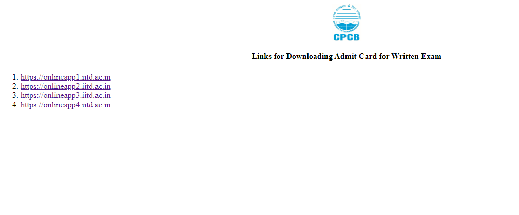 CPCB Admit Card 2023 Out, CPCB Scientist B Hall Ticket Link_3.1