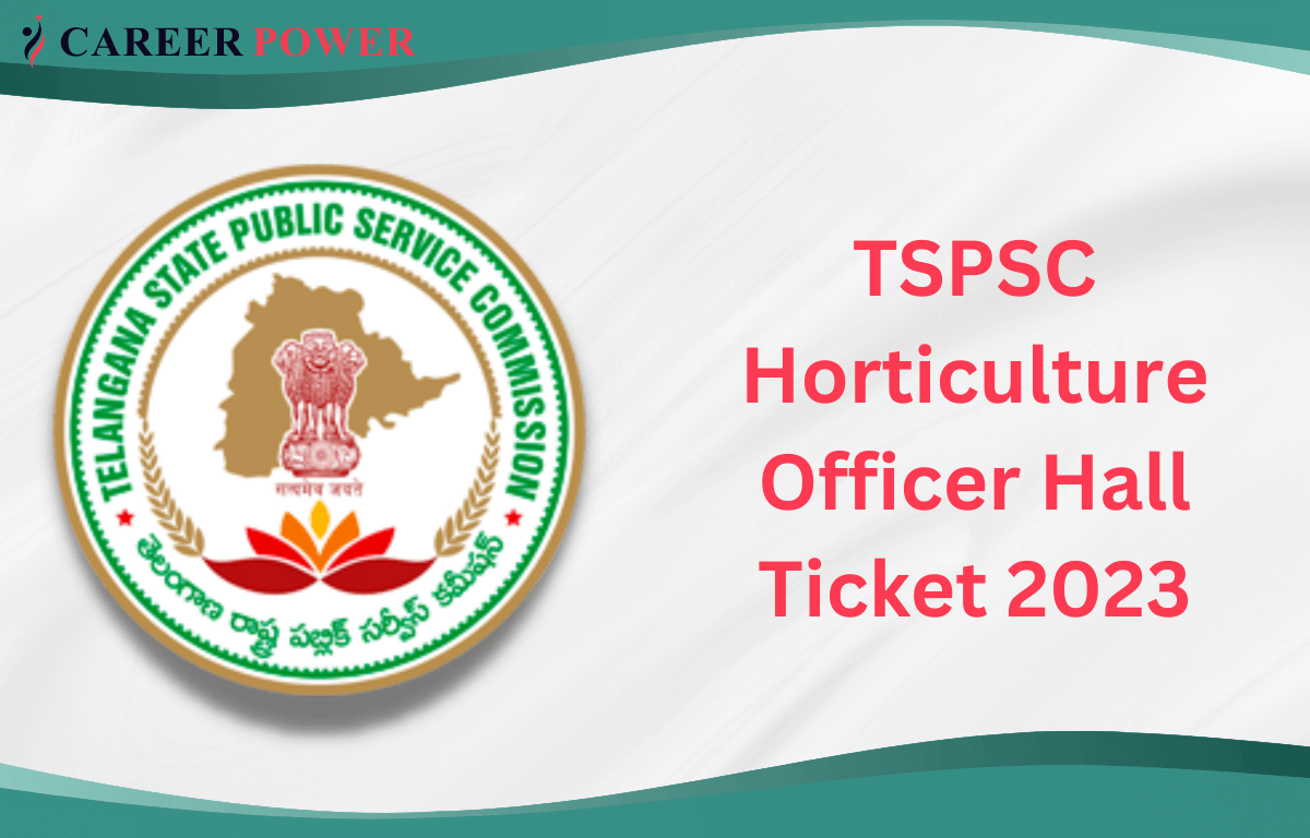 TSPSC Horticulture Officer Hall Ticket 2023