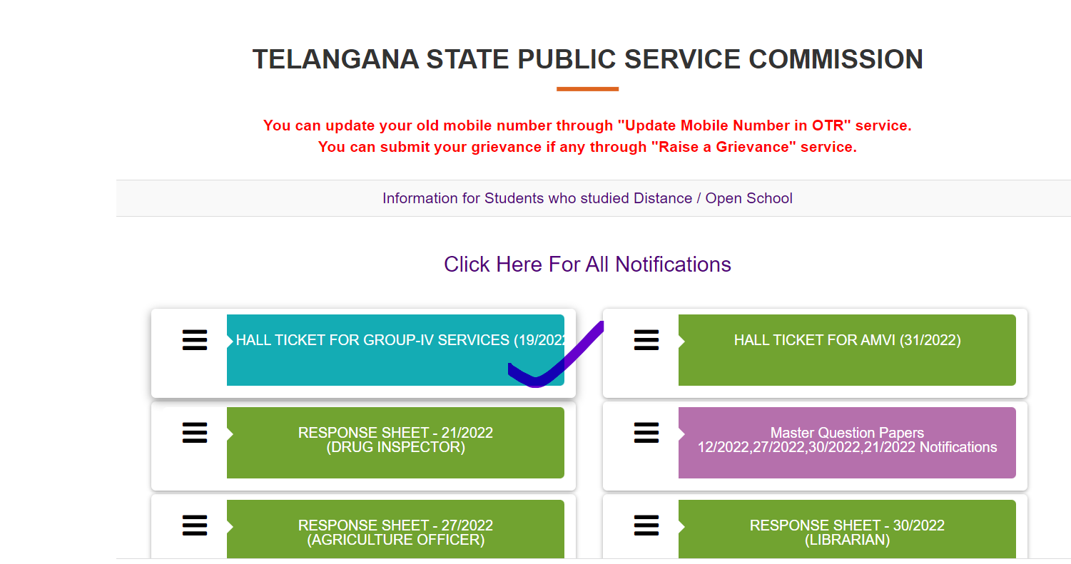 TSPSC Group 4 Hall Ticket 2023 Out, Admit Card Download Link_4.1