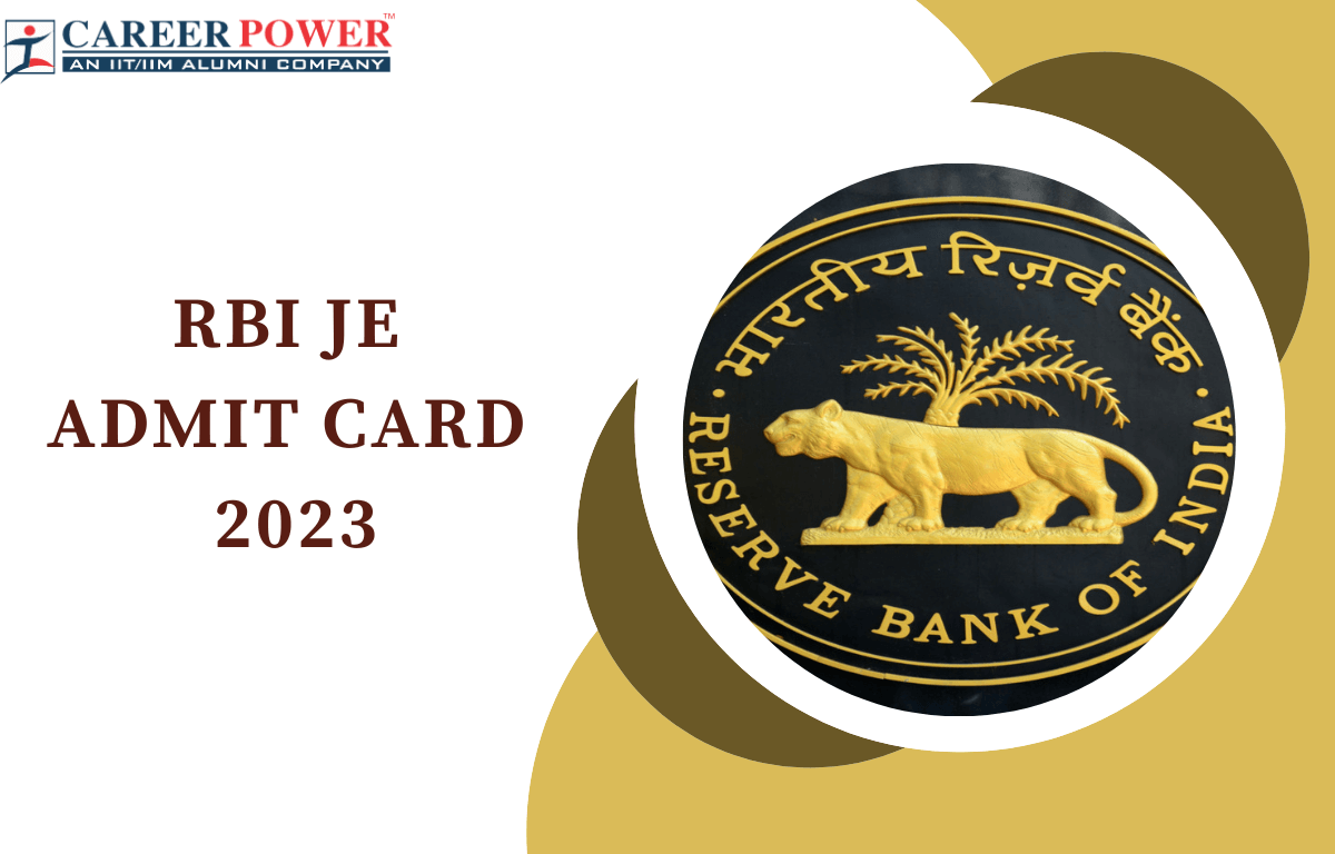 RBI JE Admit Card 2023