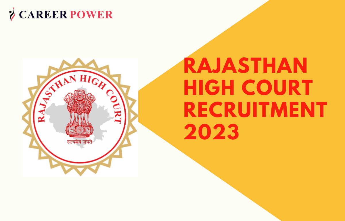 RAJASTHAN HIGH COURT RECRUITMENT 2023