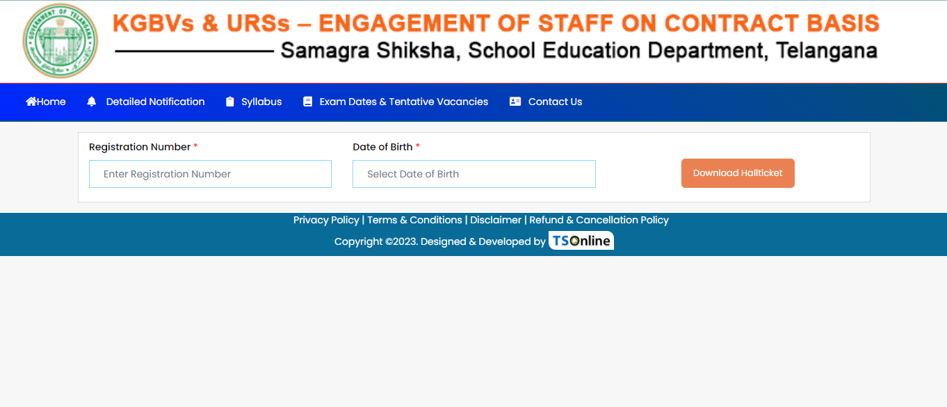 TS KGBV Hall Ticket 2023 Out, Admit Card Download Link_4.1