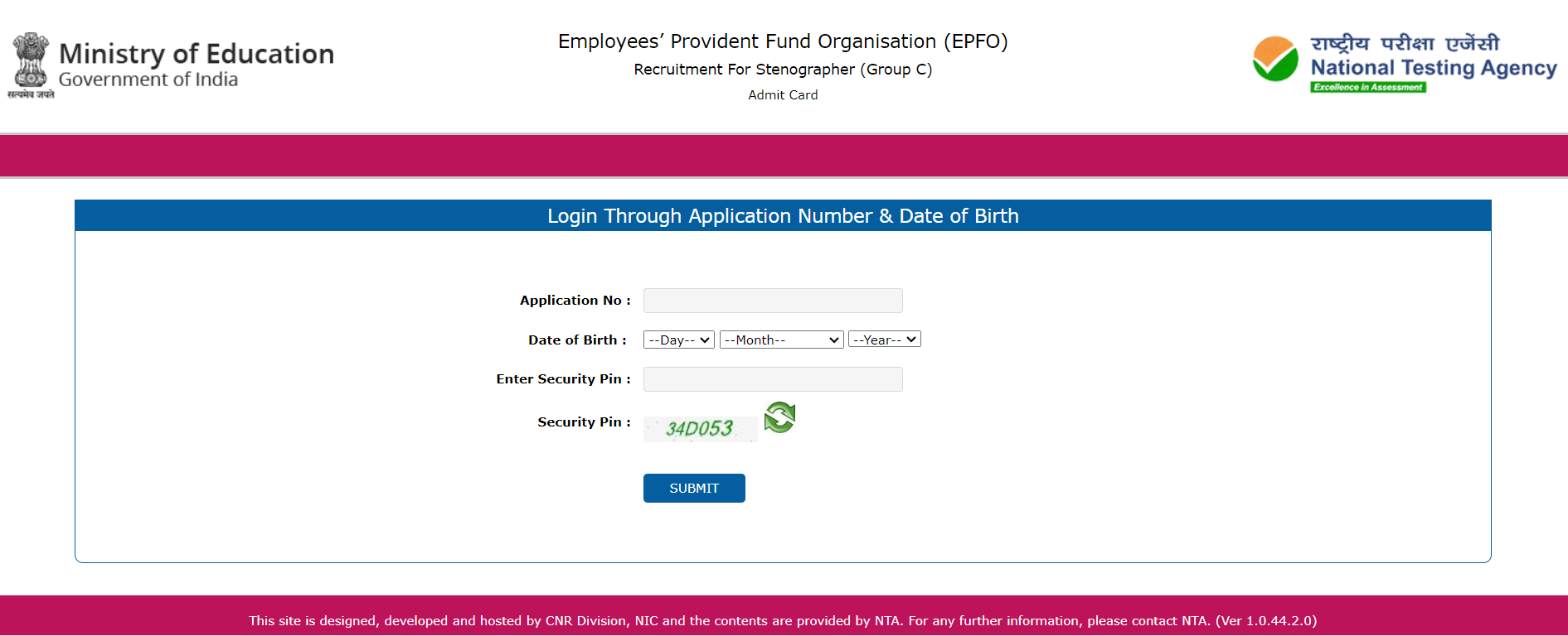EPFO Stenographer Admit Card 2023 Out, Download EPFO Steno Hall Ticket_5.1