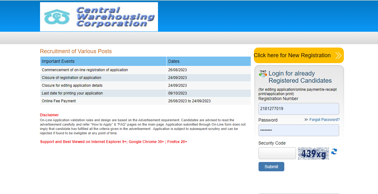 CWC Exam Date 2023, Result Out for 153 Vacancies_3.1