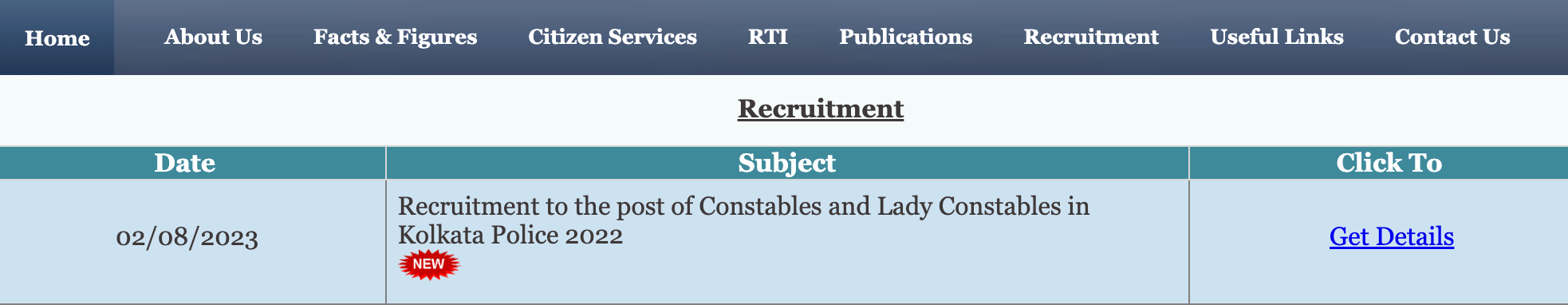 Kolkata Police Constable Answer Key 2023 Out, Download PDF_3.1