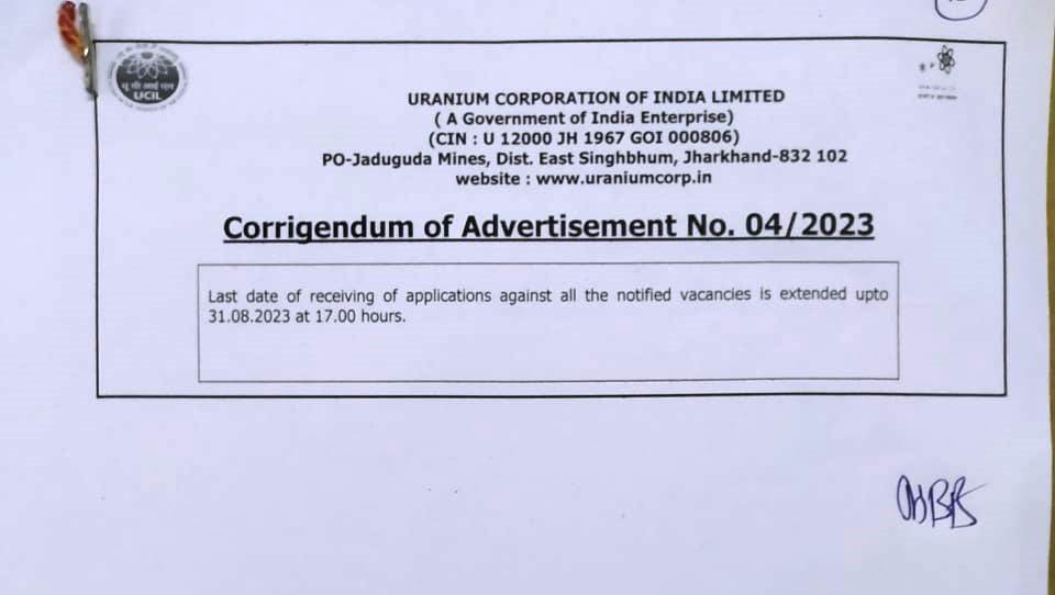 UCIL Recruitment 2023, Last Date to Apply Online For 122 Group A and B Posts_3.1