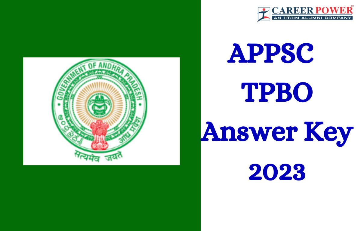 APPSC TPBO Answer Key 2023