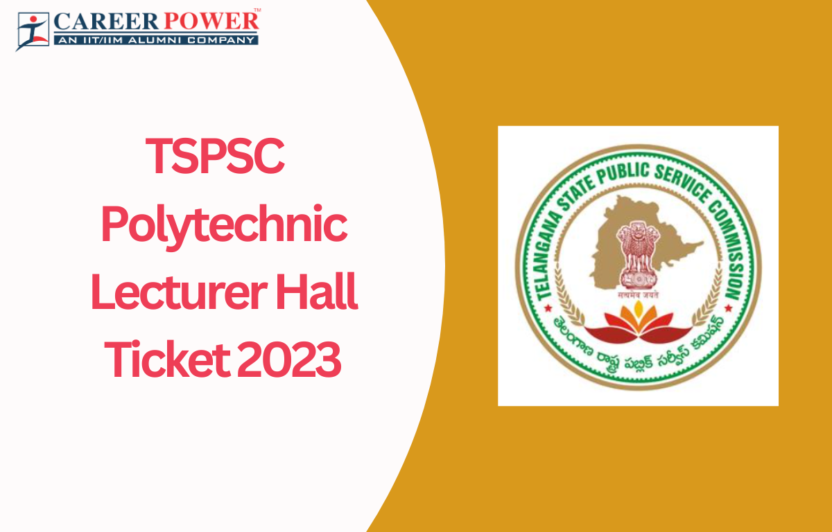 TSPSC Polytechnic Lecturer Hall Ticket 2023