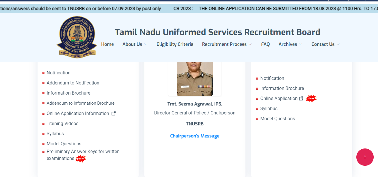 TNUSRB SI Answer Key 2023 Out, Download TN SI Answer Key PDF_4.1