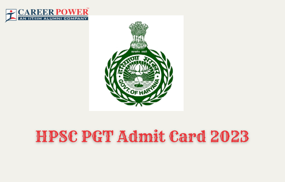 HPSC PGT Admit Card 2023