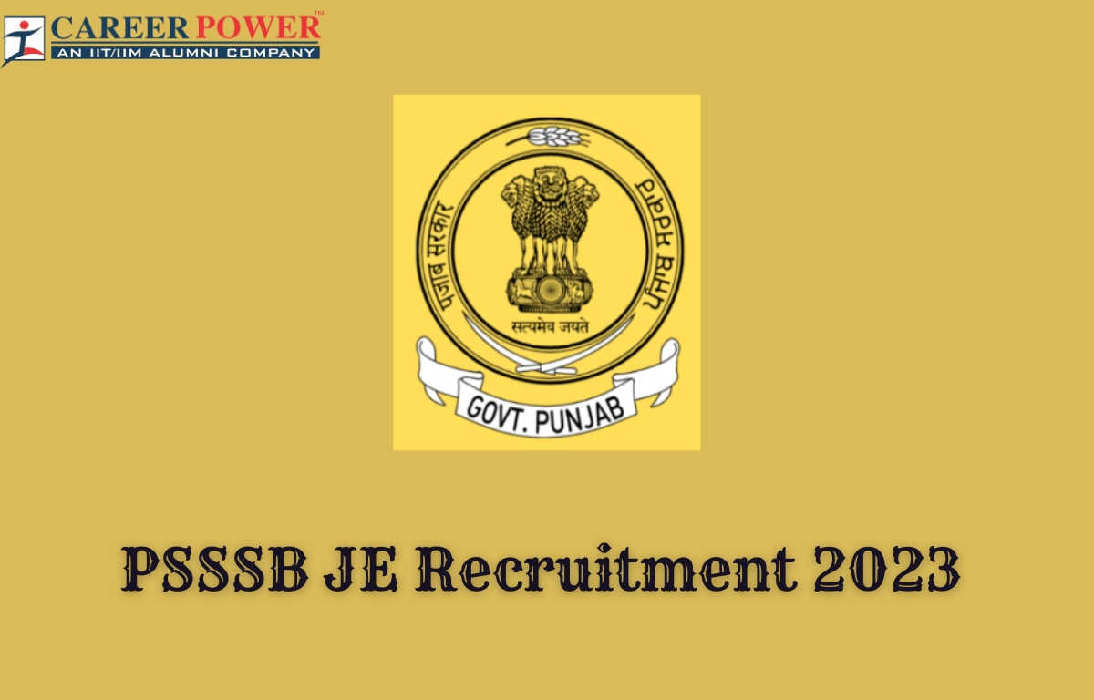 PSSSB JE Recruitment 2023