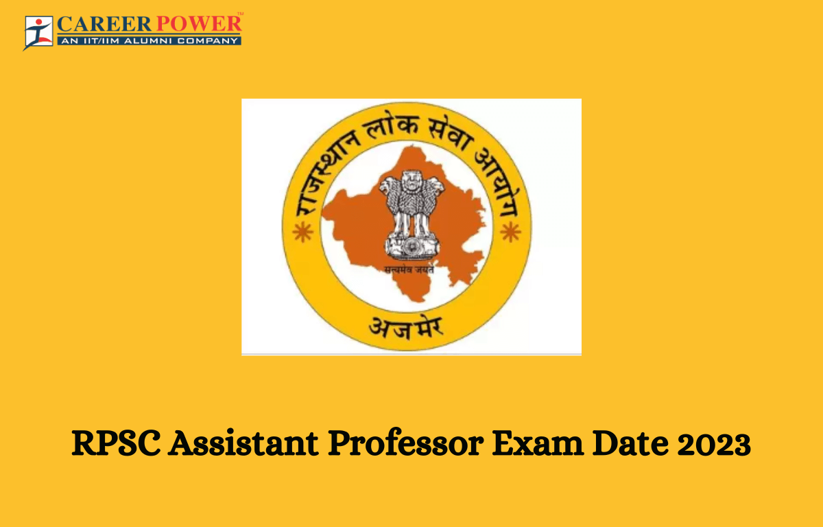 RPSC Assistant Professor Exam Date 2023
