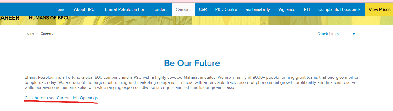 BPCL Junior Executive Recruitment 2023 Notification, Apply Online Link_3.1