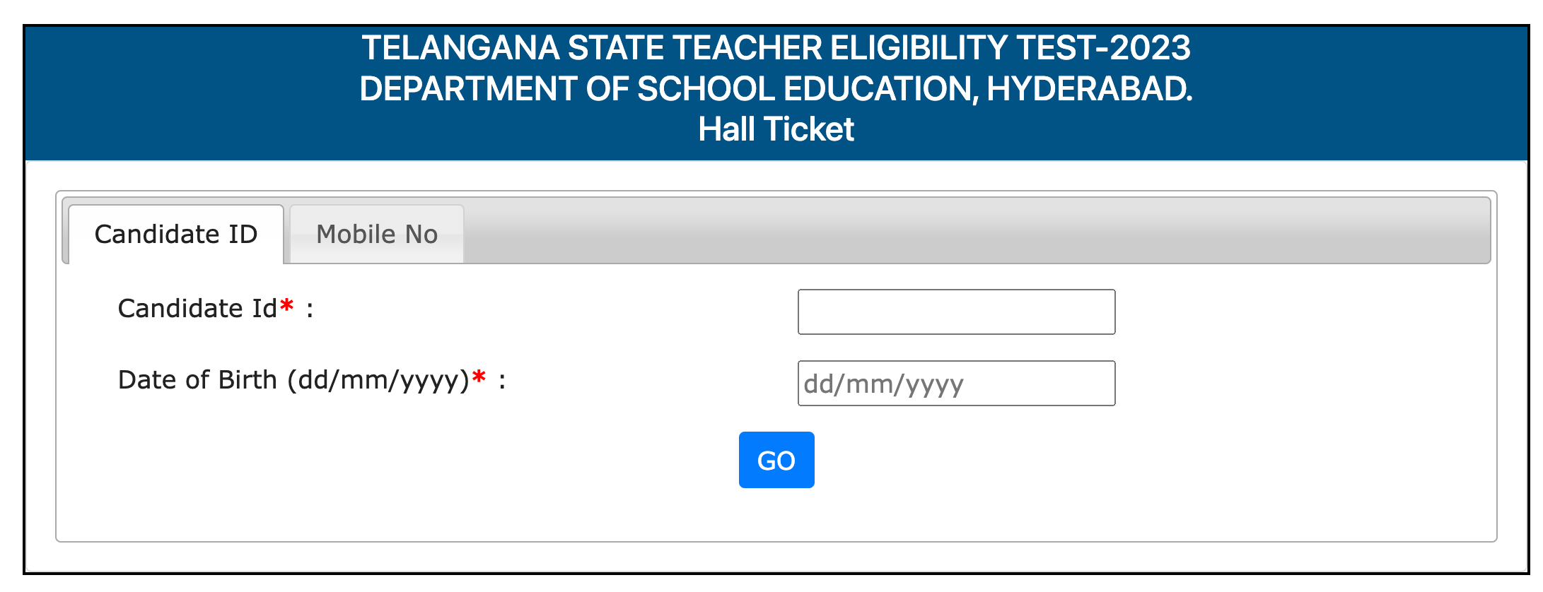 TS TET Hall Ticket 2023 Out, హాల్ టికెట్ Download Link Active_5.1