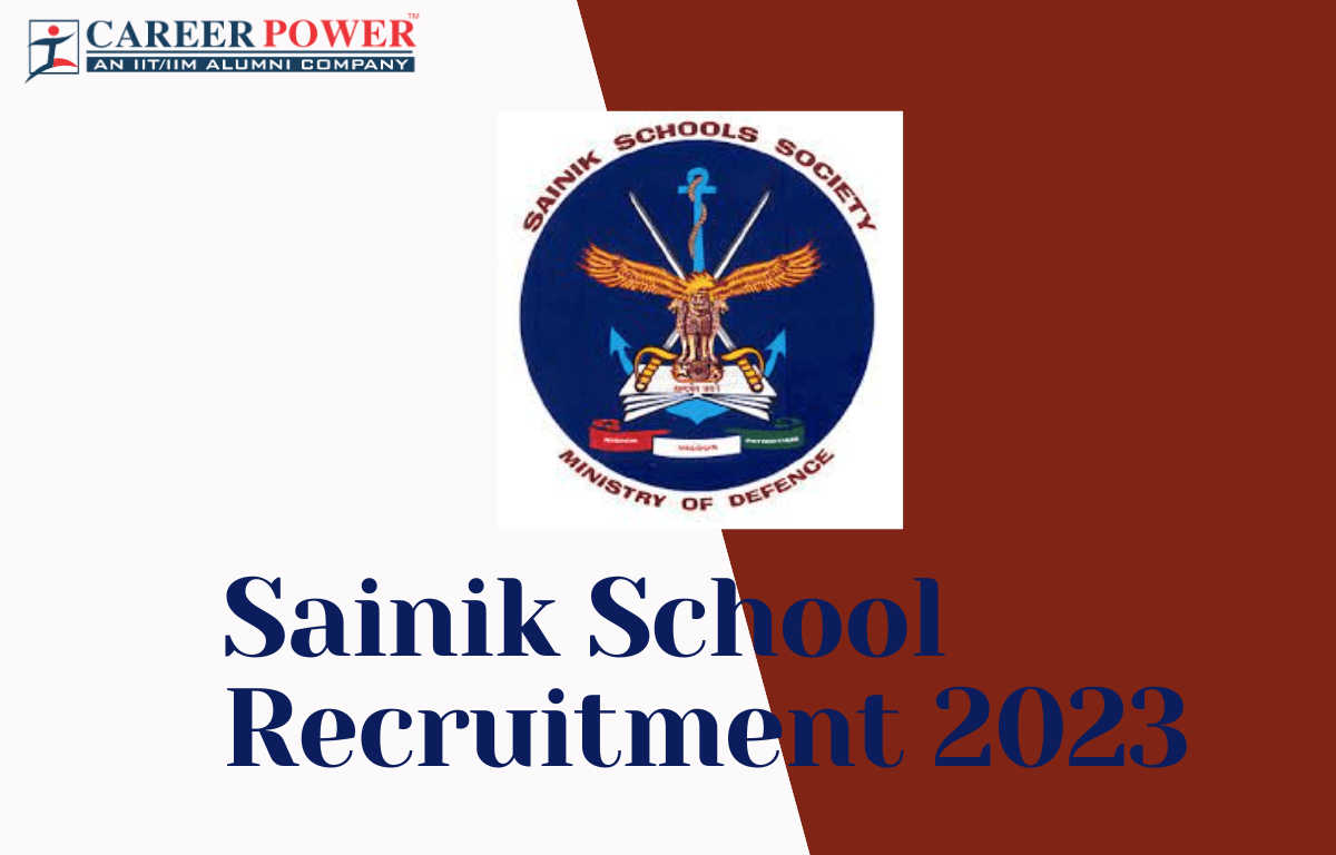 Sainik School Recruitment 2023
