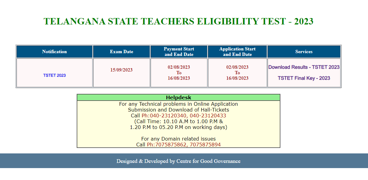 TS TET Final Answer Key 2023 Out, Paper 1, 2 Answer Key PDF_4.1
