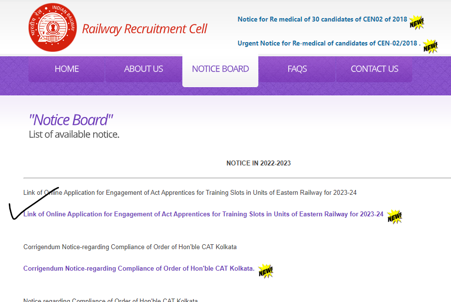 RRC ER Apprentice Recruitment 2023, Apply Online Starts For 3115 Posts_5.1