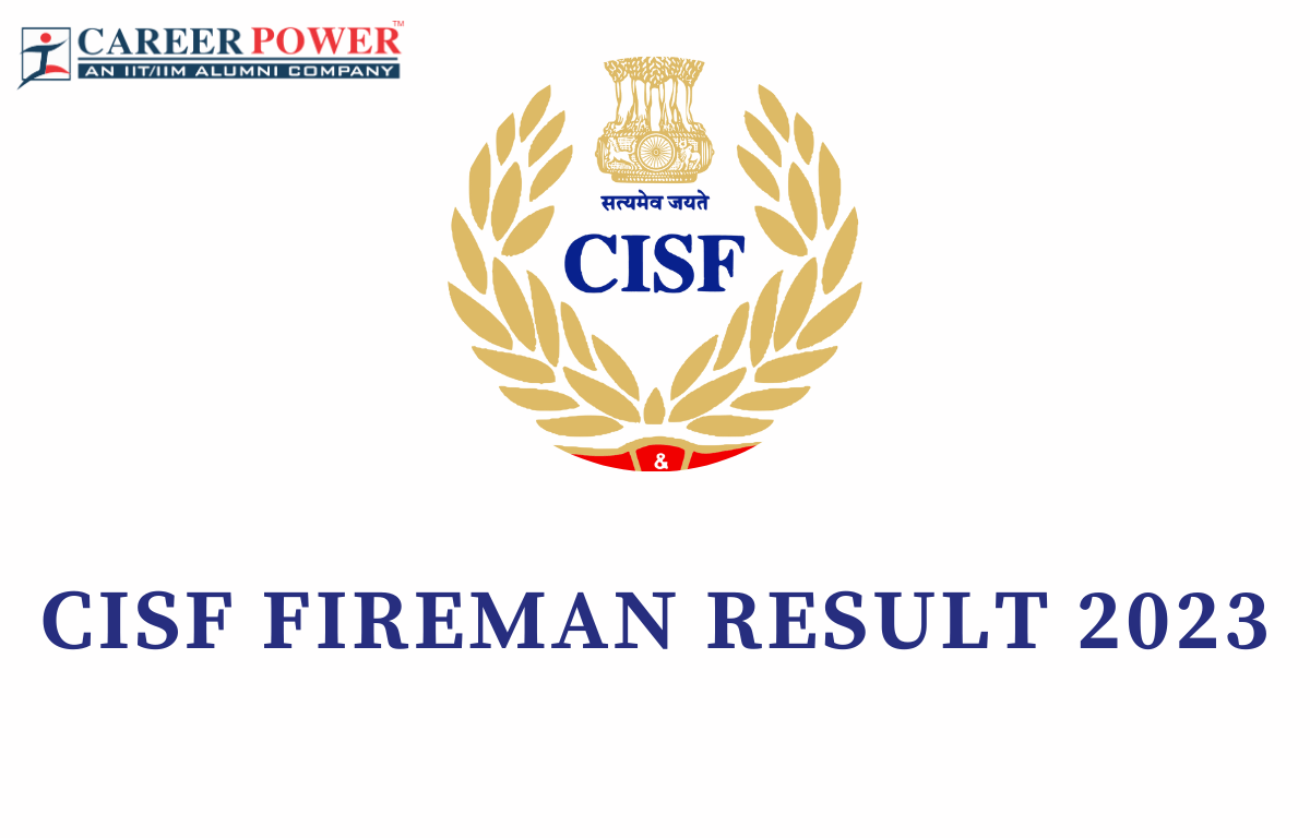 CISF FIREMAN Result 2023