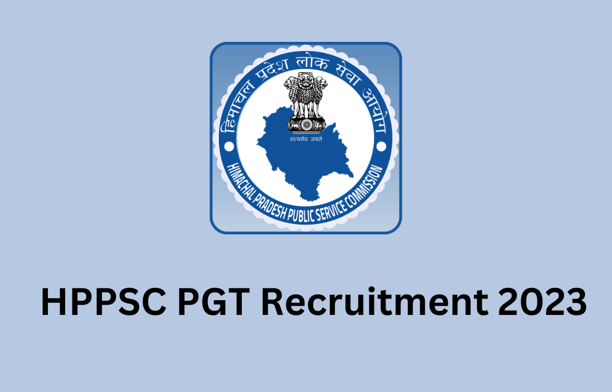 HPPSC PGT Recruitment 2023