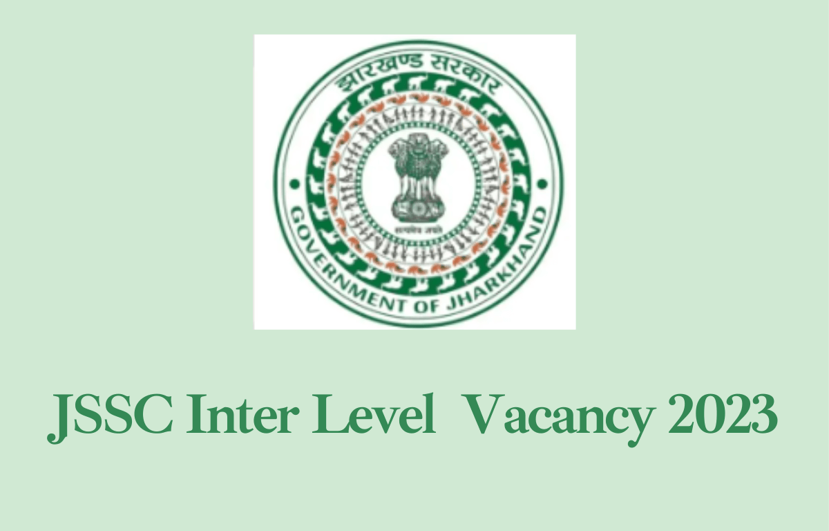 JSSC Inter Level Vacancy 2023