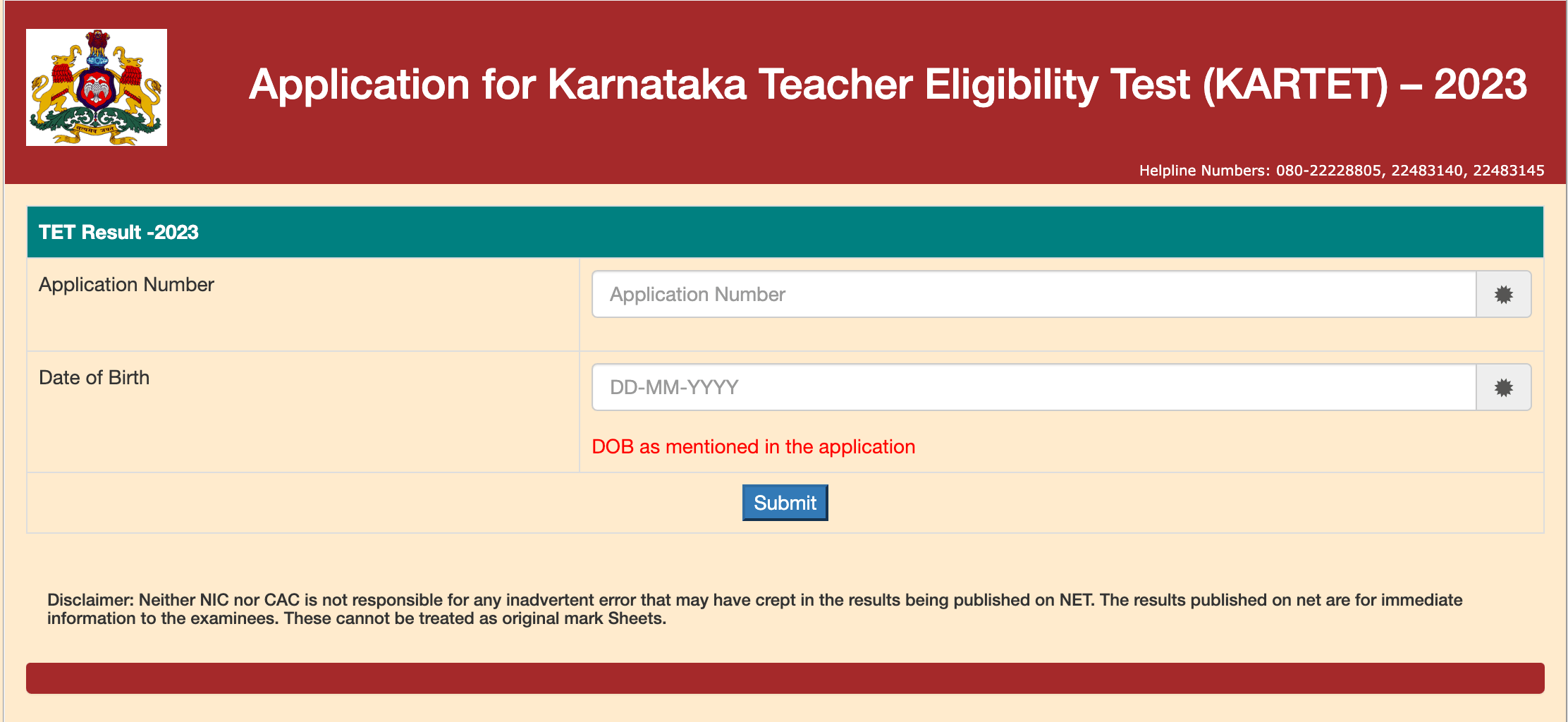 KARTET Result 2023 Out, Karnataka TET Revised Result Link_3.1