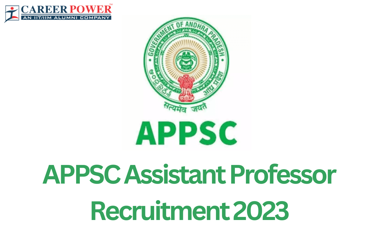 appsc assistant professor recruitment 2023