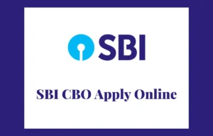 SBI CBO Apply Online