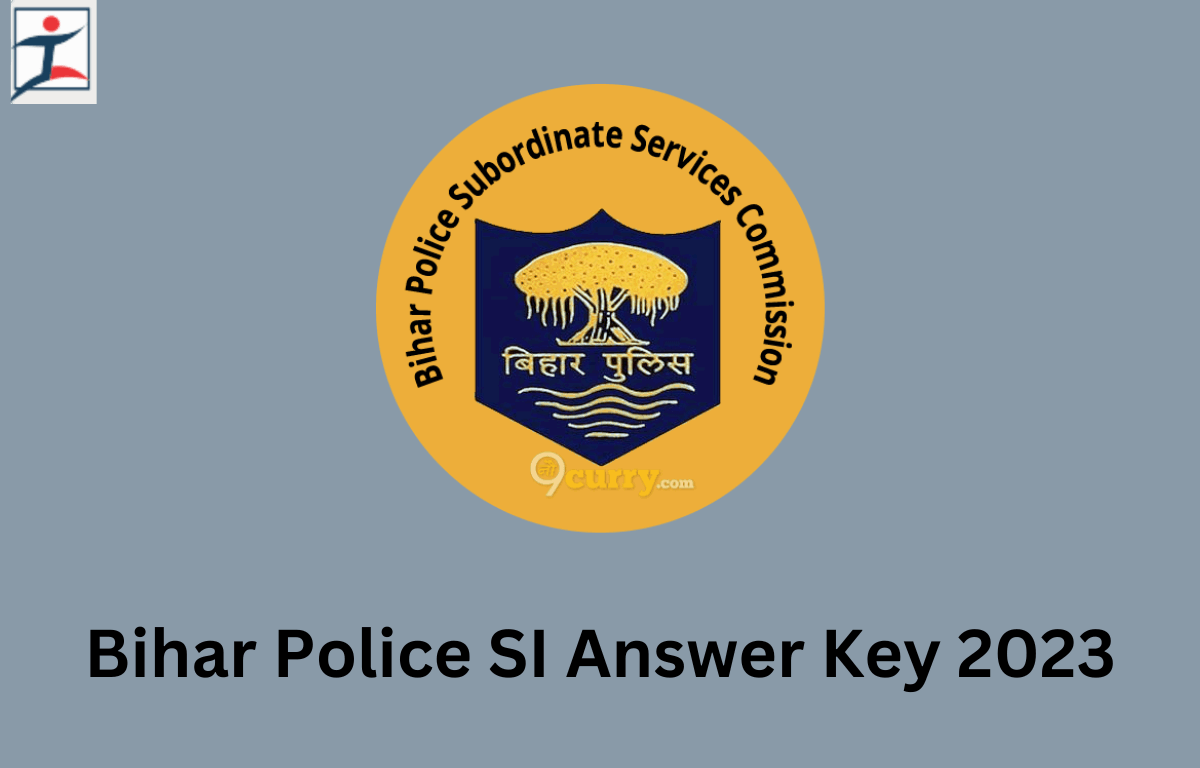 Bihar Police SI Answer Key 2023