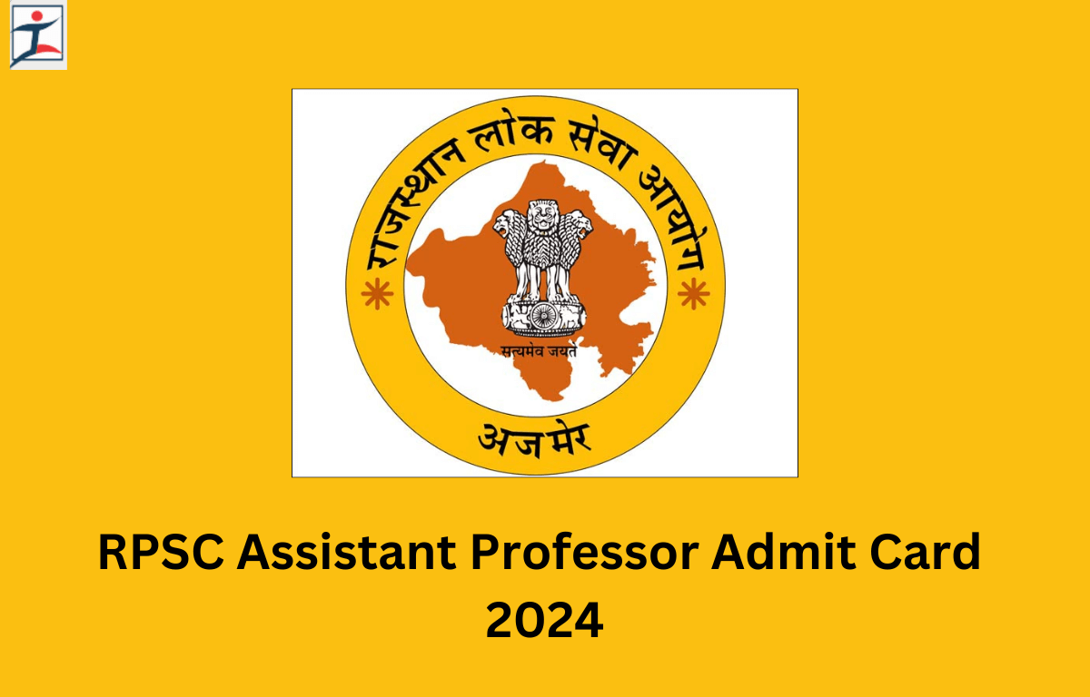 RPSC Assistant Professor Admit Card 2024