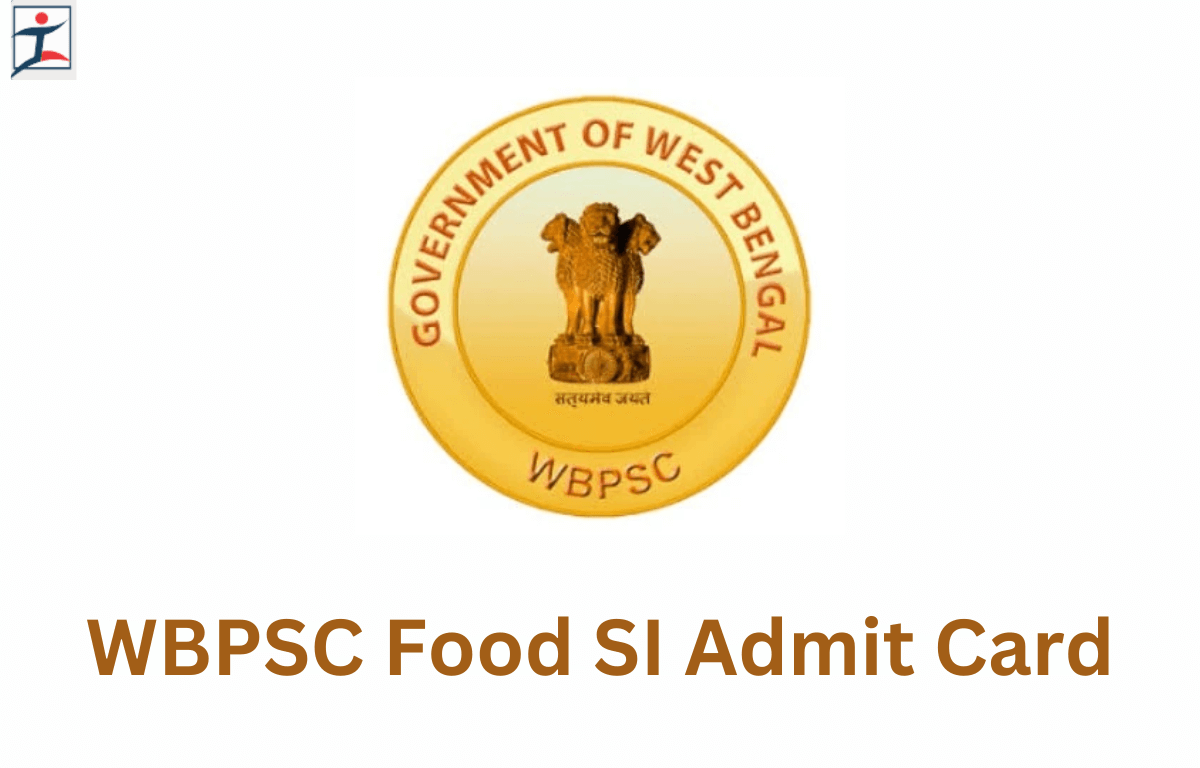 WBPSC Food SI Admit Card