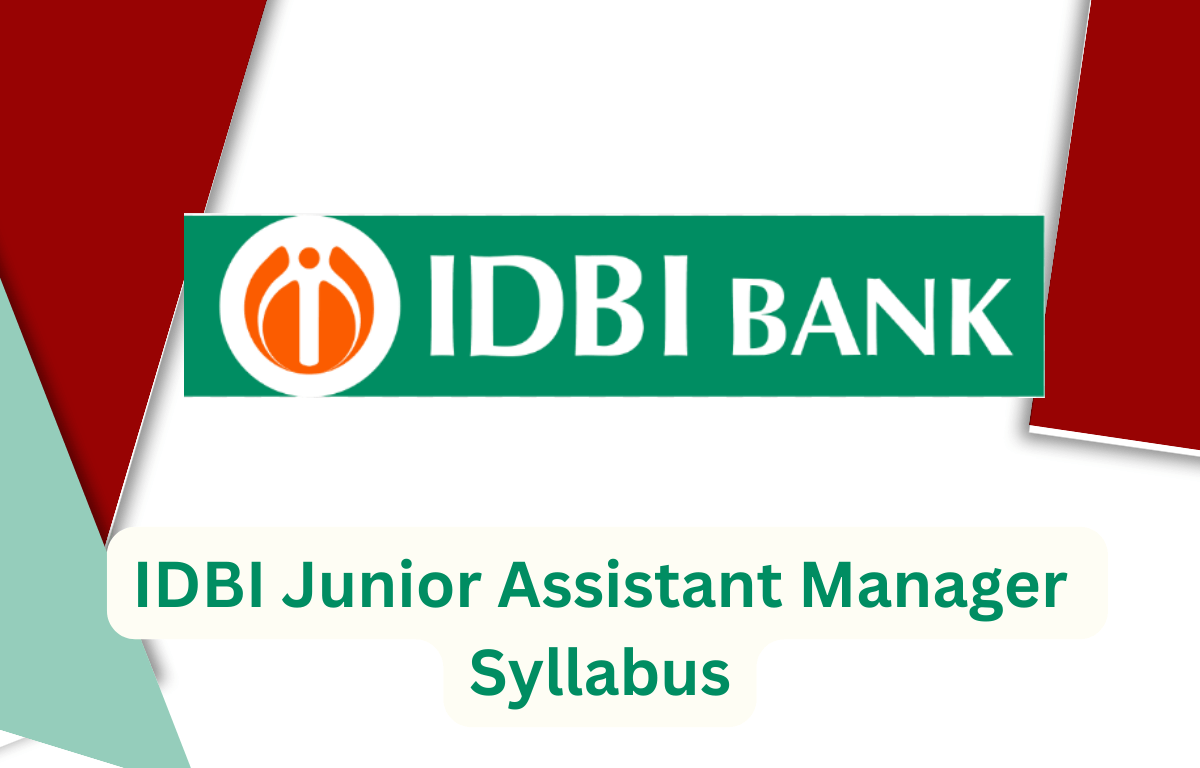 IDBI JAM Syllabus