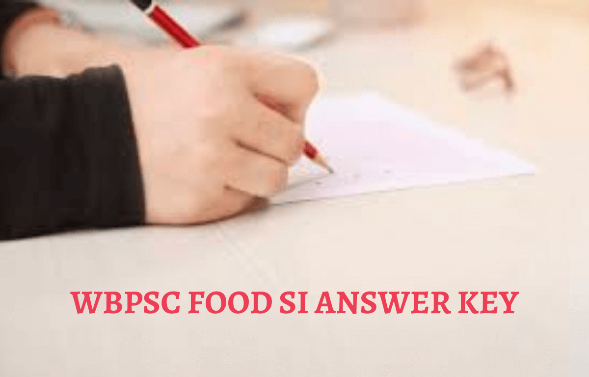 Food SI Answer Key