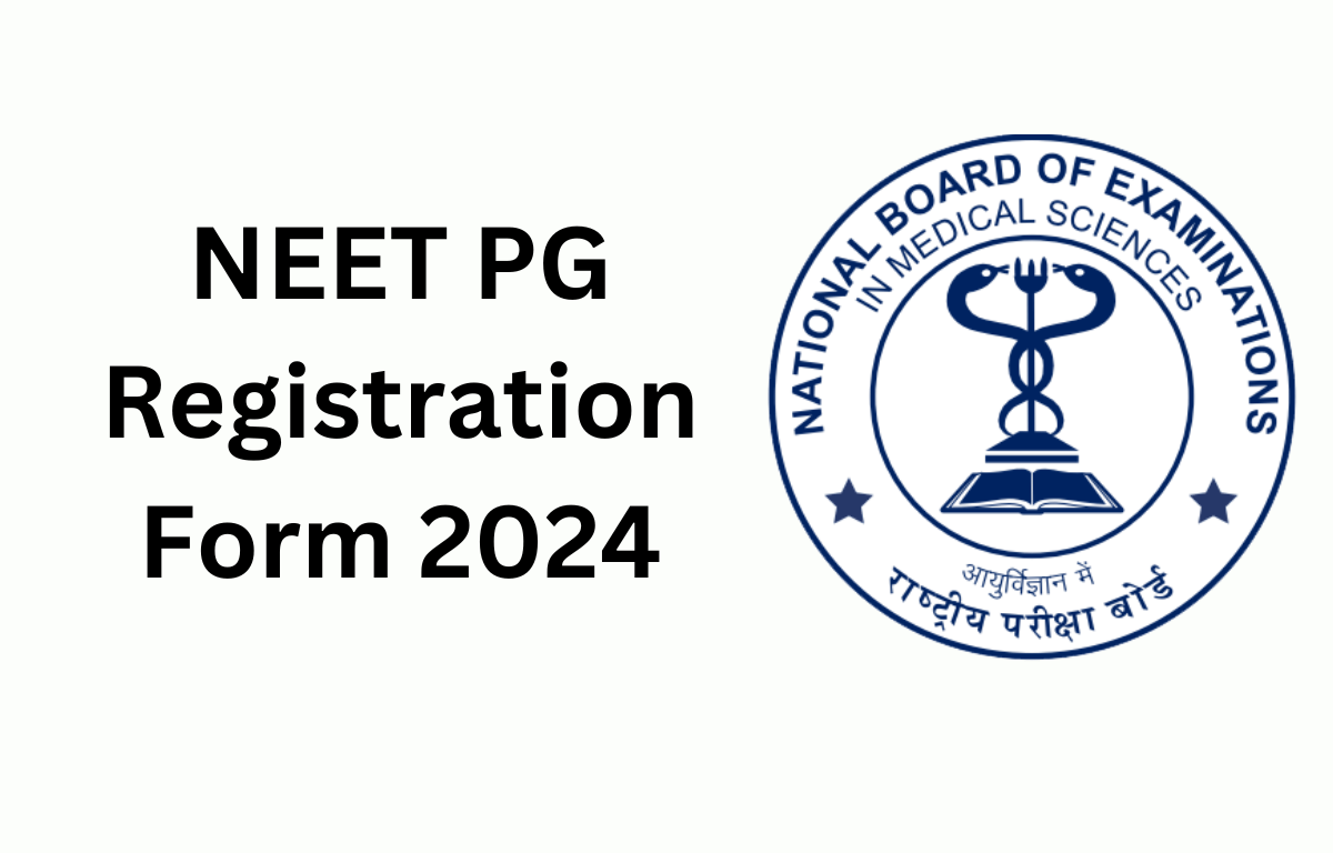 NEET PG Registration Form 2024