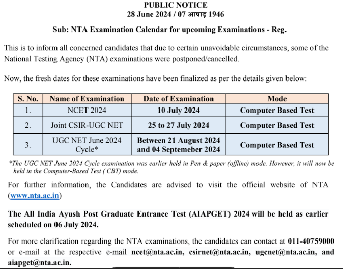 CSIR NET 2024 Exam Out, Check New Exam Dates_3.1