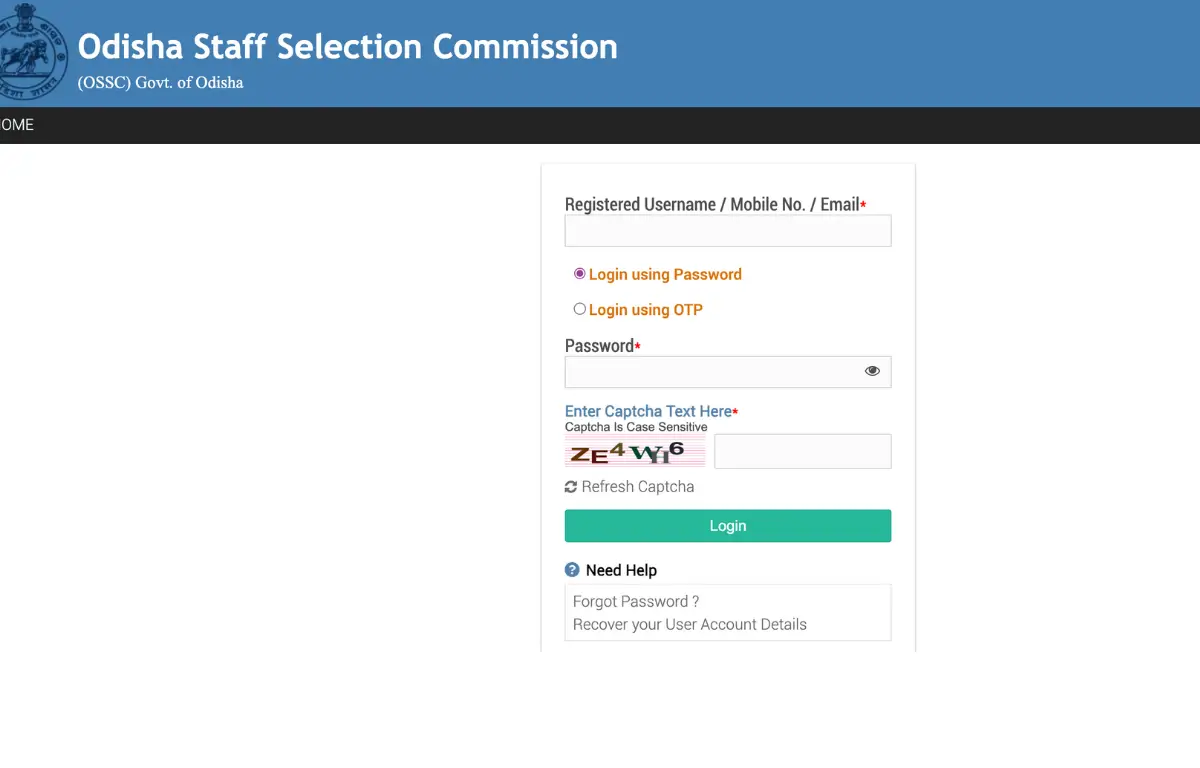 ossc cgl admit card 2024