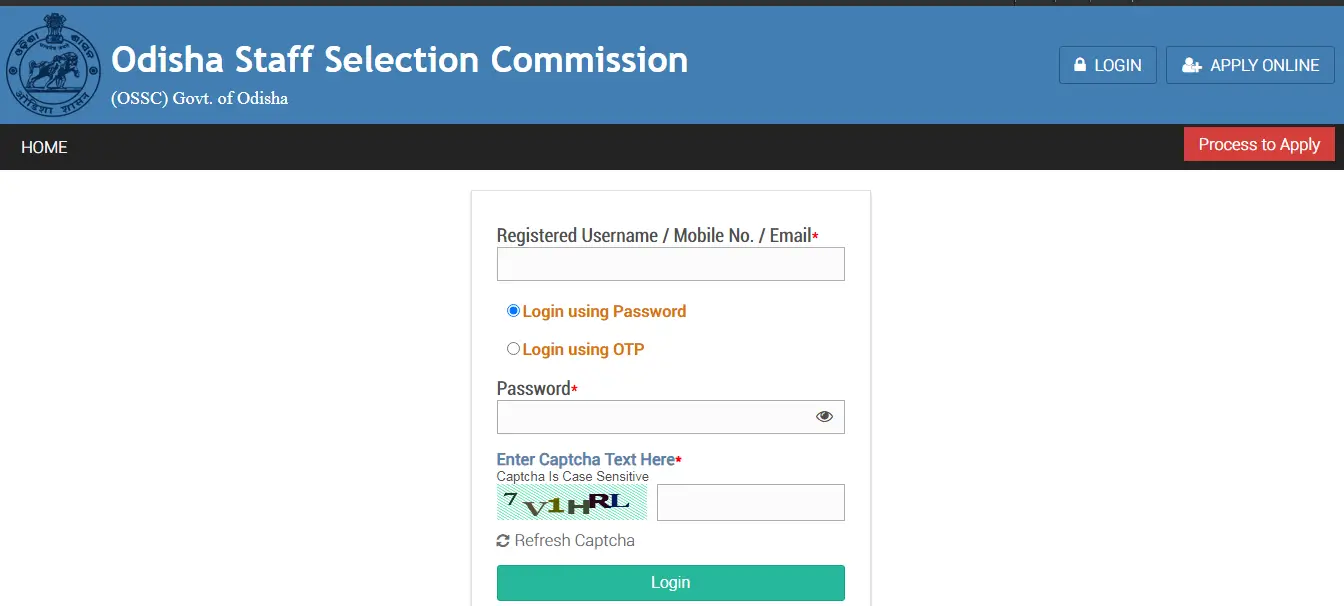 OSSC CHSL Admit Card 2024