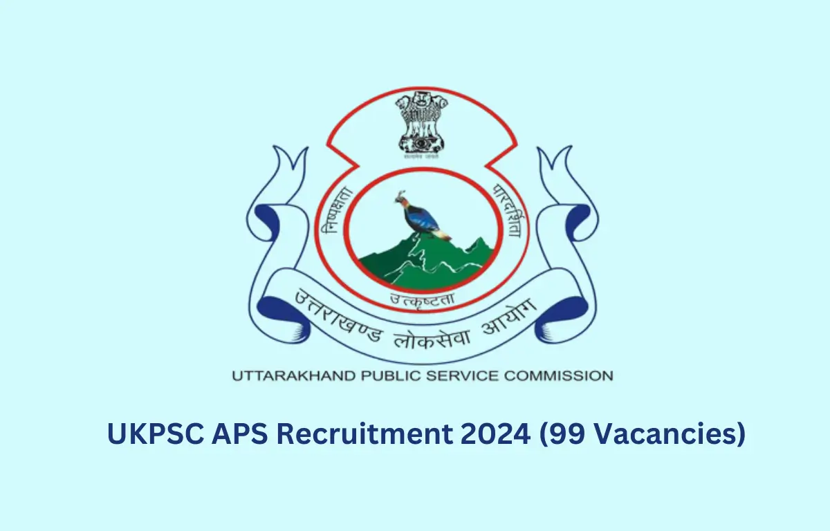 UKPSC APS Notification 2024