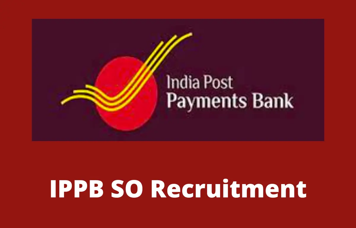 IPPB SO Recruitment