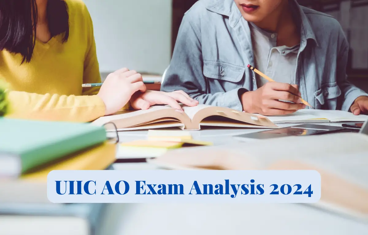 UIIC AO Exam Analysis 2024