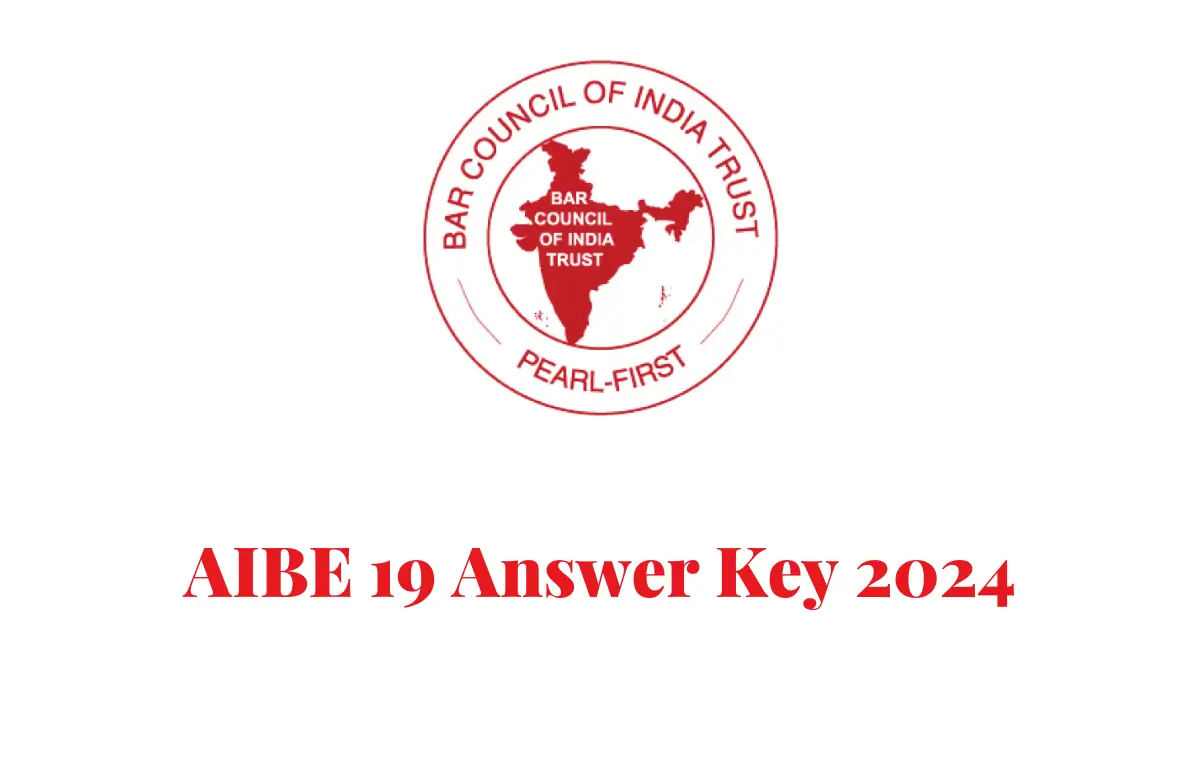 AIBE 19 Answer Key 2024