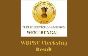 WBPSC Clerkship Result