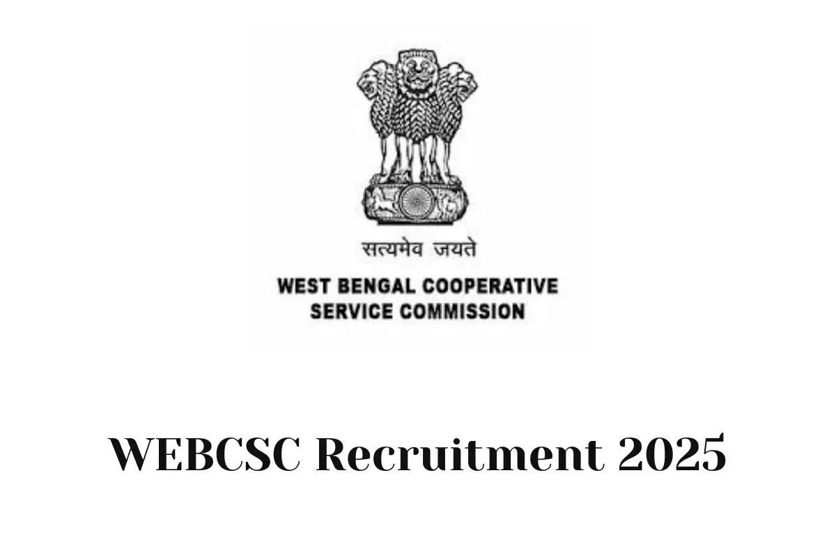 WEBCSC Recruitment 2025