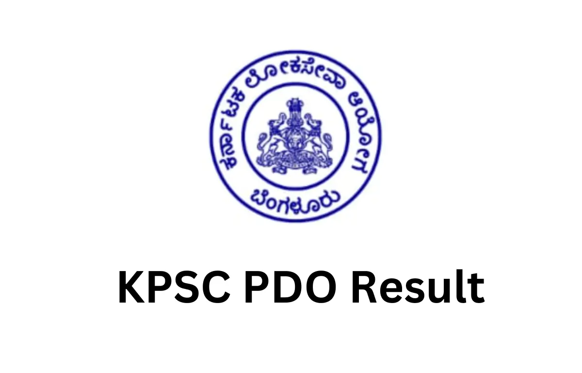 KPSC PDO Result