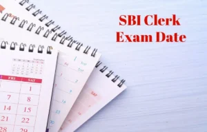 SBI Clerk Exam Date