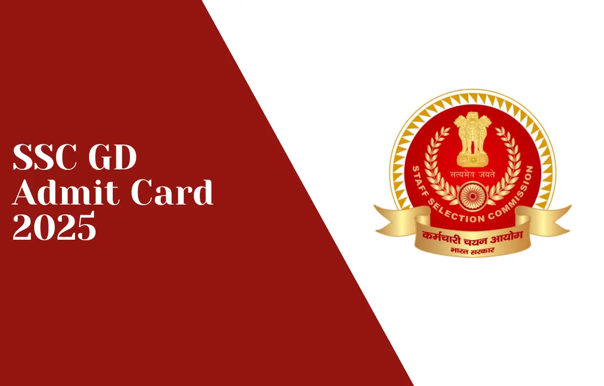 SSC GD Admit Card 2025